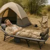 Eurocatch Lit de Camping Pliable Gris - Dossier Réglable 5 Voir les images du produit 11