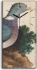 Wandbild Leinwand Bilder Wanduhr 30x60 Vögel Wild Tiere Produktbild-Vorschau 1