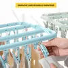 Sockentrockner Wäscheständer | Unterwäsche Kleiderbügel Produktbild-Vorschau 7