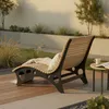 HOME DELUXE Chaise longue en bois ondulé / canapé de jardin Voir les images du produit 4