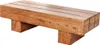 Drewniany brązowy stolik kawowy 100x45 cm stylowy do salonu Podgląd zdjęcia produktu 1
