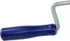 A close-up shot of a blue handle and a silver spring, part of a drain cleaning tool. Náhľad obrázku produktu