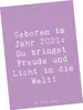 Mr. & Mrs. Panda Postkarte Spruch 2021 Geburtstag Freude - Produktbild-Vorschau 1