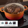 osoltus Bräter Schmortopf Gusseisen Topf 26cm 5,9 Liter Produktbild-Vorschau 7