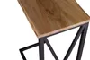 Beistelltisch Laptoptisch massiv natur 47,5x27x67,5 cm Produktbild-Vorschau 5