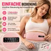 Menstrual Heating Pad, Wärmegürtel Bauch 3-in-1, Heizkissen Produktbild-Vorschau 4