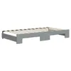 vidaXL Tagesbett Ausziehbar mit Schubladen Hellgrau 100x200 Produktbild-Vorschau 6