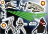 Komar Deco-Sticker "Star Wars", schwarz, weiß, grau, 50 x Produktbild-Vorschau 2
