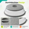 Mikrowellen Abdeckhaube 26 cm, Farbe:Grau Produktbild-Vorschau 6