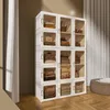 Dripex Kleiderschrank Faltbarer Schrank Mehrzweckschrank Produktbild-Vorschau 7