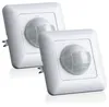 2x Bewegungsmelder Unterputz LED geeignet 600W Produktbild-Vorschau 1