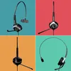 GEQUDIO Headset 1-Ohr für Mitel,Aastra,Poly,Gigaset-RJ Produktbild-Vorschau 1