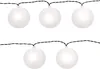 Lumineo LED-Solar-Lampionkette Weiß 450 cm - 10 Lampions Ø Produktbild-Vorschau 9