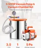 SucceBuy 5 Gallonen Vakuumkammer & 3,5 CFM Pumpensatz, Produktbild-Vorschau 2