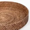 Traditionelles Tablett LOMBOK aus Ketak Natural 30cm Produktbild-Vorschau 3