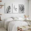 Muralo Leinwand Bilder Set 3 Bilder 30x40cm BLUME 3D Feder Produktbild-Vorschau 8