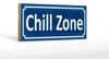 Holzschild Chill Zone 27x10cm Wellness Entspannen Produktbild-Vorschau 1