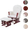 Relaxsessel MCW-C76, Schaukelstuhl Sessel Schwingstuhl + Produktbild-Vorschau 9