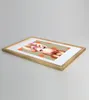 3er 5er Set Holz Bilderrahmen Lifestyle Plexi Foto Rahmen Produktbild-Vorschau 5