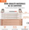 100 Płytowy wymiennik ciepła 4x1-1/4 cala Przyłącze MNPT Podgląd zdjęcia produktu 2