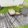 Outsunny tavolo da giardino pieghevole 70 x70 cm, tavolo da Anteprima dell’immagine prodotto 9