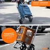 Meister boodschappenwagen, blauw, 54 + 5 liter – Opvouwbare Productafbeelding-voorbeeld 7