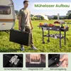 CHARIOT DE BARBECUE COSTWAY, table de barbecue pliante, Voir les images du produit 6