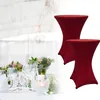 LUMALAND Copritavolo alto Copritavolo - Ø 80-85 cm - Rosso Anteprima dell’immagine prodotto 2