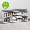 Armadietto per scarpe KESPER, colore bianco, con cuscino Anteprima dell’immagine prodotto 9