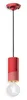 Ferroluce lampa wisząca Pi 18cm czerwona okrągła Podgląd zdjęcia produktu 2