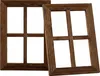 Fenêtres décoratives Relaxdays, lot de 2, cadres de fenêtre Voir les images du produit 1