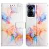 Tecno Camon 19 Pro 5G Hülle, Marmor Motiv Kunstleder Tasche Produktbild-Vorschau 2