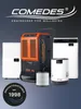 A marketing image showcasing multiple dehumidifier units and an air filter from the Comedes brand, with promotional text and a logo. Produktbild-Vorschau