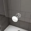AICA Falttür 90x185cm Nischentür 5mm ESG Klarglas Produktbild-Vorschau 6