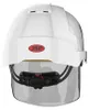 EVO VISTAshield con visiera bianca JSP Anteprima dell’immagine prodotto 4
