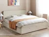 BELIANI Polsterbett Beige 180 x 200 cm Doppelbett Produktbild-Vorschau 2