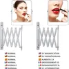 Belle Vous Chrom Kosmetikspiegel mit Wandhalterung Produktbild-Vorschau 4