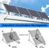 4x Supporto fotovoltaico 114 cm Fissaggio per pannelli Anteprima dell’immagine prodotto 8