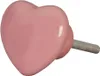 Klika na dveře Clayre & Eef 4 cm růžová keramika Náhled obrázku produktu 2
