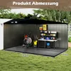 COSTWAY Základová deska pro kůlnu na nářadí 343x215cm, Náhled obrázku produktu 3
