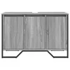 vidaXL Vanity unit grey Sonoma 91x35x60 cm materiál na bázi Náhled obrázku produktu 4
