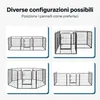 IvoQ Recinto per cuccioli – Recinto per cani – 8 pannelli – Anteprima dell’immagine prodotto 5