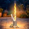 Pellet Feuersäule Feuerrohr Pelletfackel Terrassenheizer Produktbild-Vorschau 1