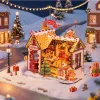 Rolife 3D-Holz-Puzzle DIY 'Lebkuchenhaus' Produktbild-Vorschau 5