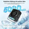 Tischventilator mit 5000mAh Akku, Ventilator mit Produktbild-Vorschau 4