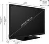 Telefunken XH24O550M Fernseher 24 Zoll HD Auflösung, LED TV Produktbild-Vorschau 2