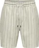 Only & Sons Tel Stripe 0139 Šortky béžové M Pánske béžové M Náhľad obrázku produktu 1