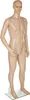 A full-body male mannequin on a white background. Voir les images du produit
