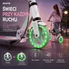 Hulajnoga dla dzieci z hamulcem ręcznym, oświetleniem LED, Podgląd zdjęcia produktu 7