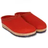 Haflinger Grizzly Torben Hausschuh Rot Produktbild-Vorschau 52
